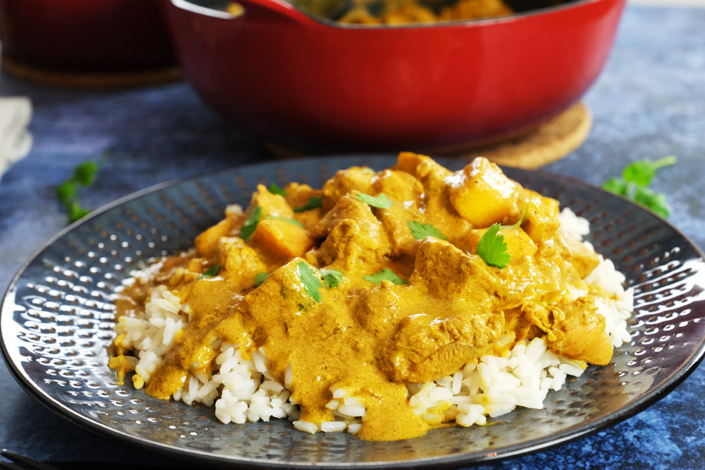 Creamy Mango Chicken Balti