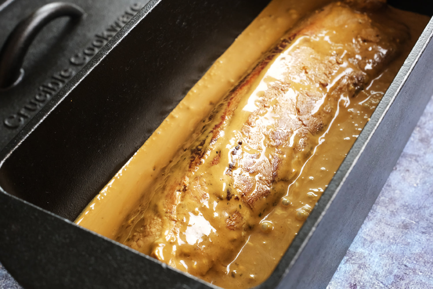 pork sirloin in a cast iron loaf pan recipe