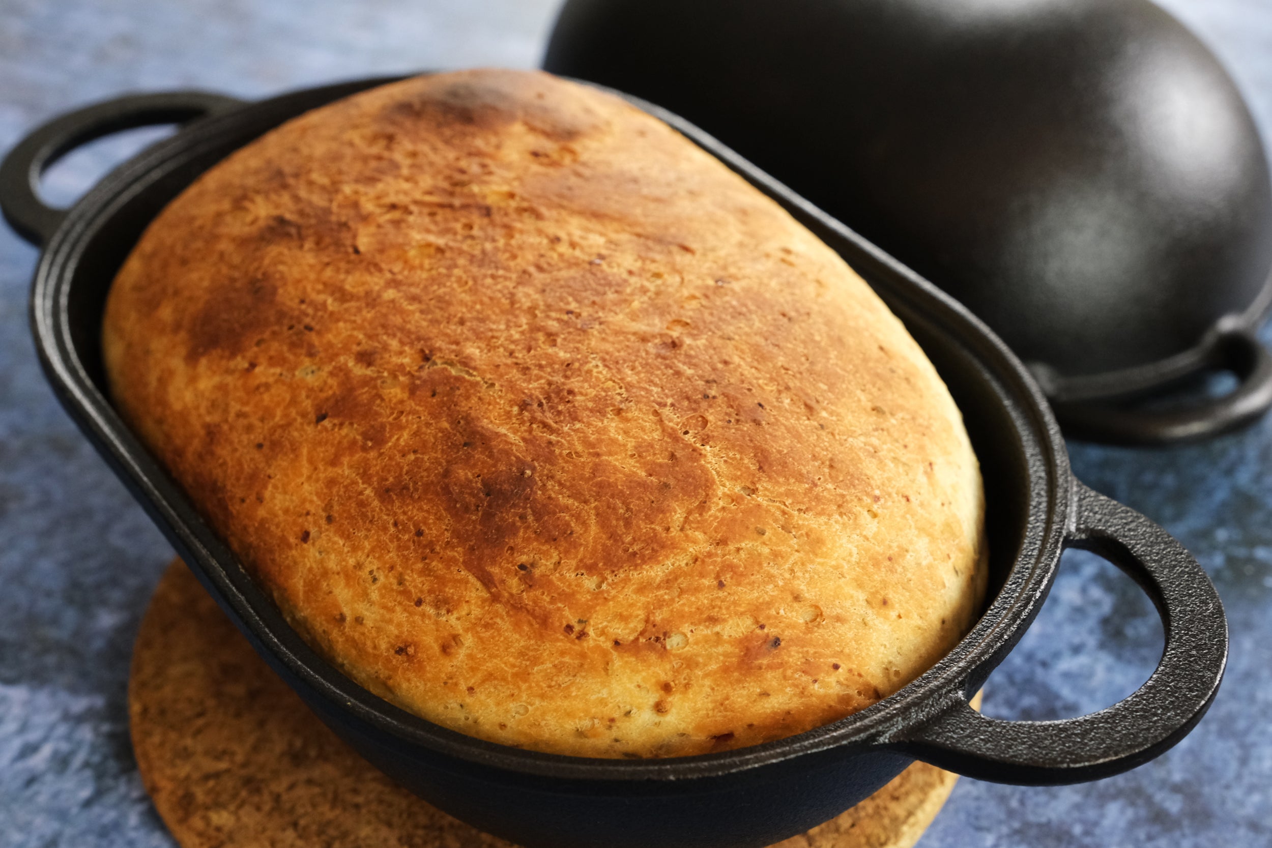 Baking bread with Cast Iron cookware