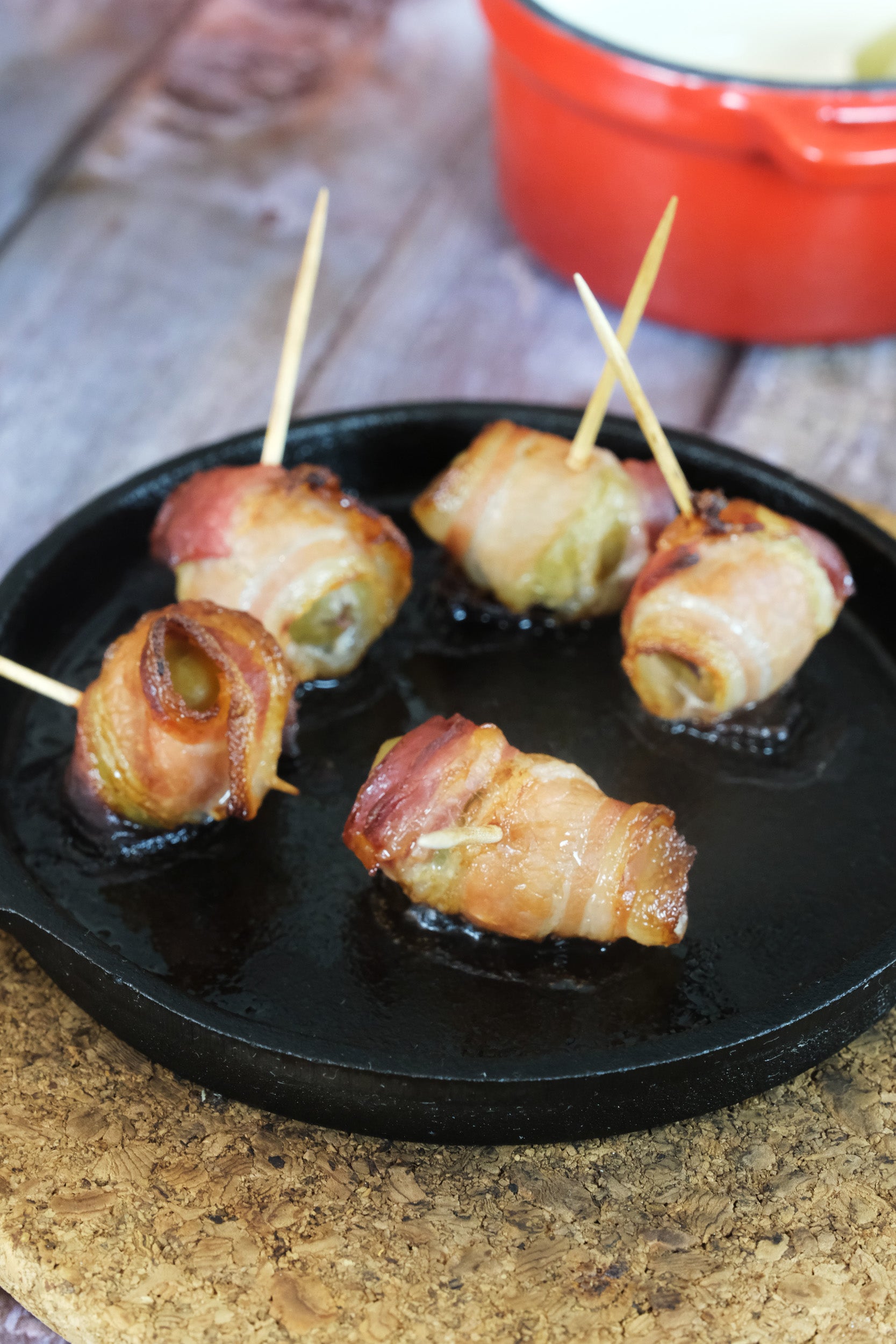 Bacon Wrapped Olives