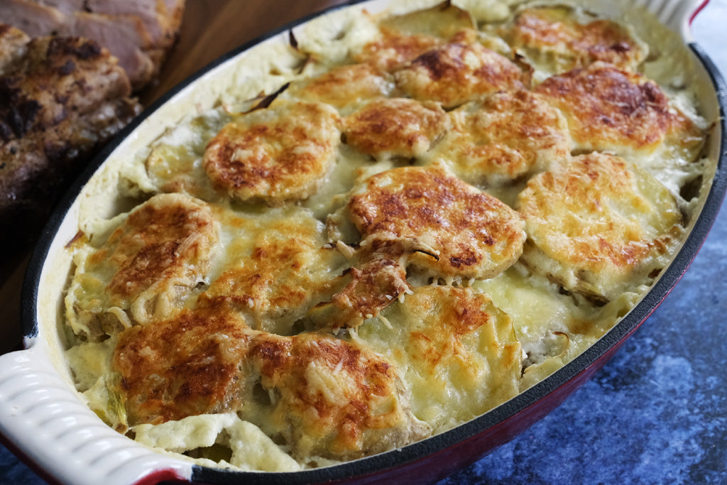 potato and leek gratin recipe