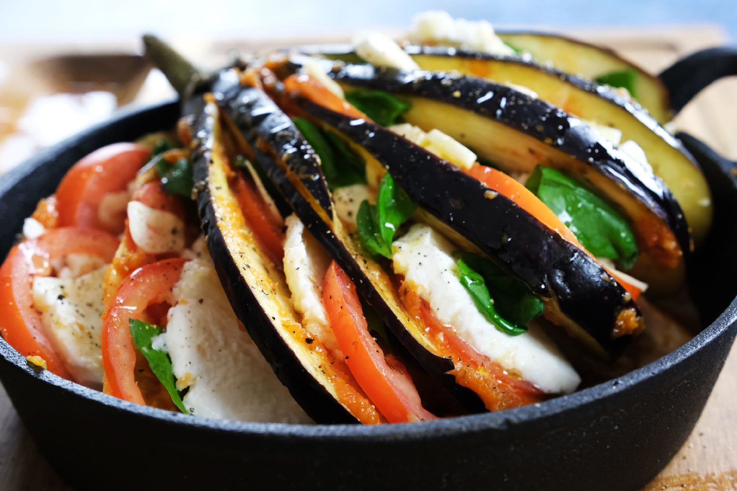 Eggplant hasselback recipe