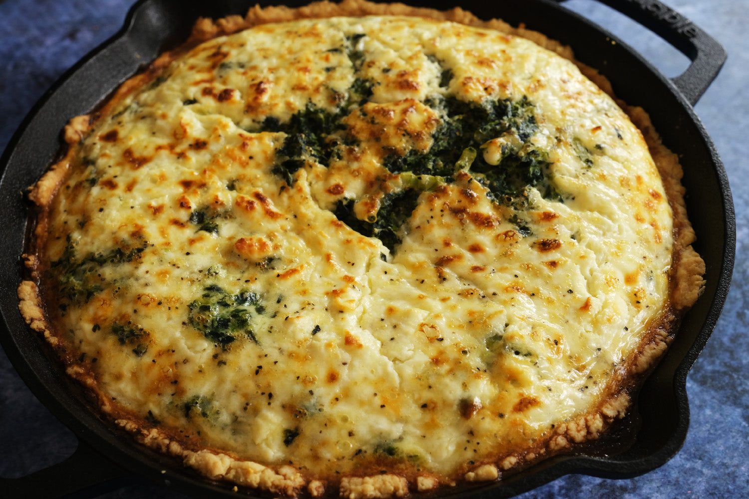 spinach, onion and feta cheese pie recipe