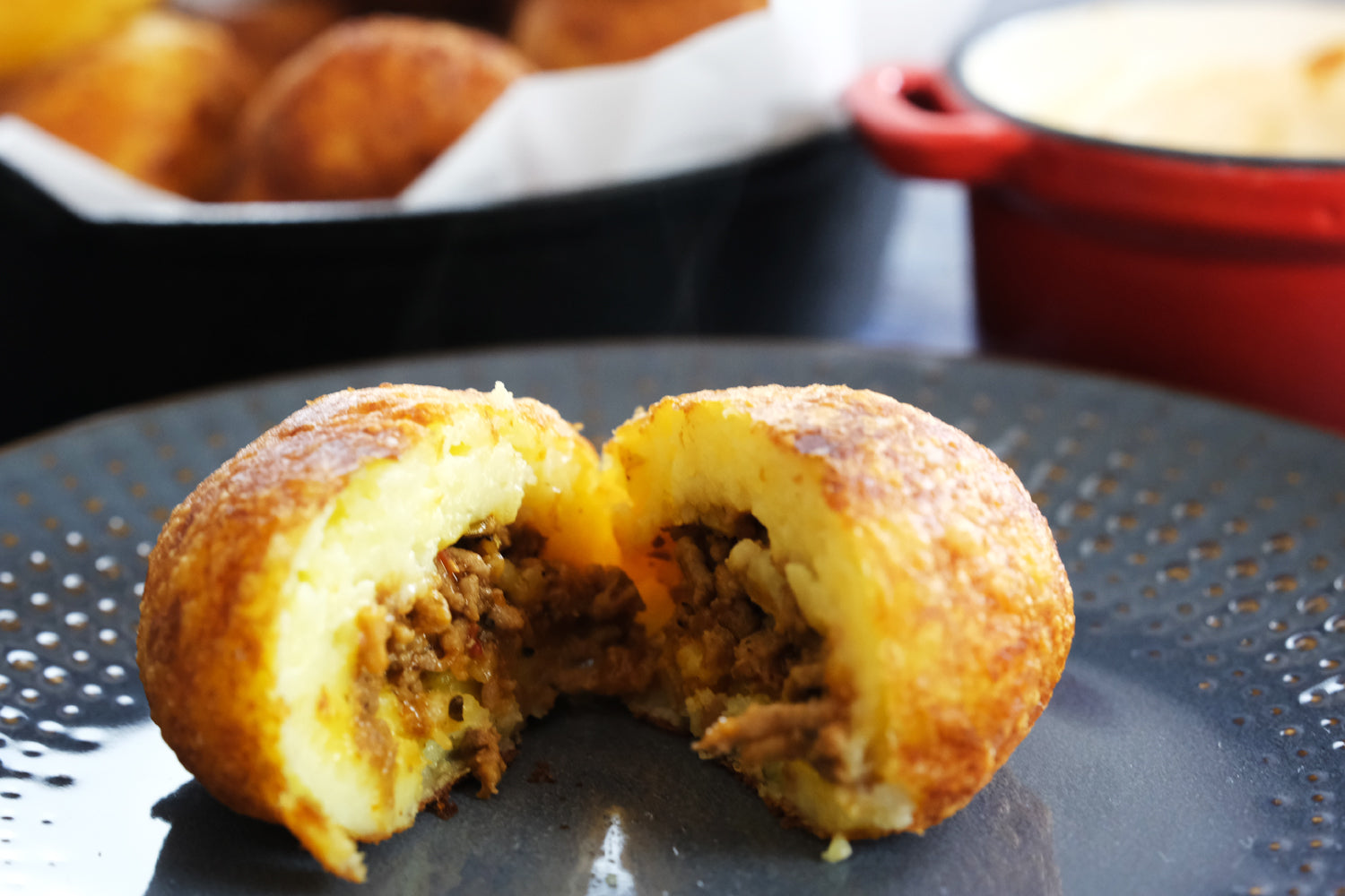 Puerto Rican Papas Rellenas recipe