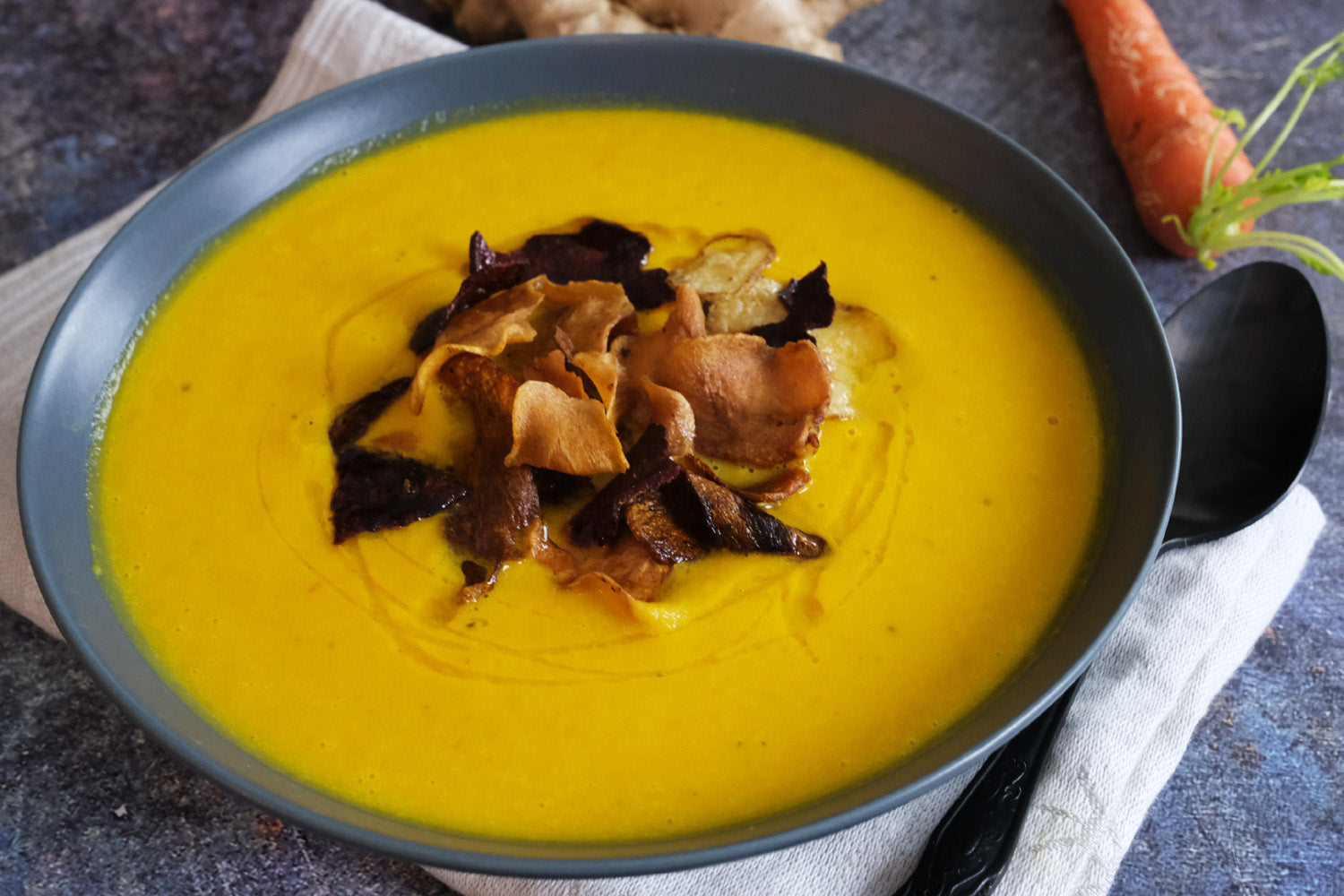 Carrot, Ginger and Coconut Soup recipe