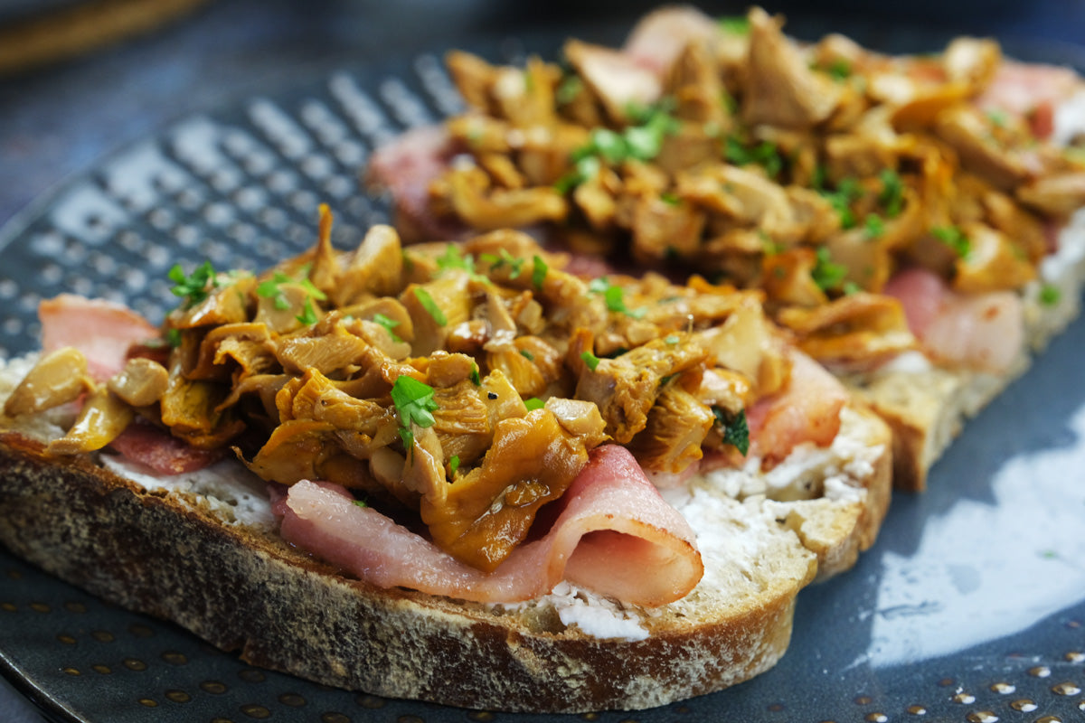 Chanterelles Sandwich Recipe