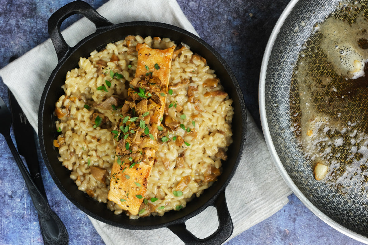 why ladling risotto?