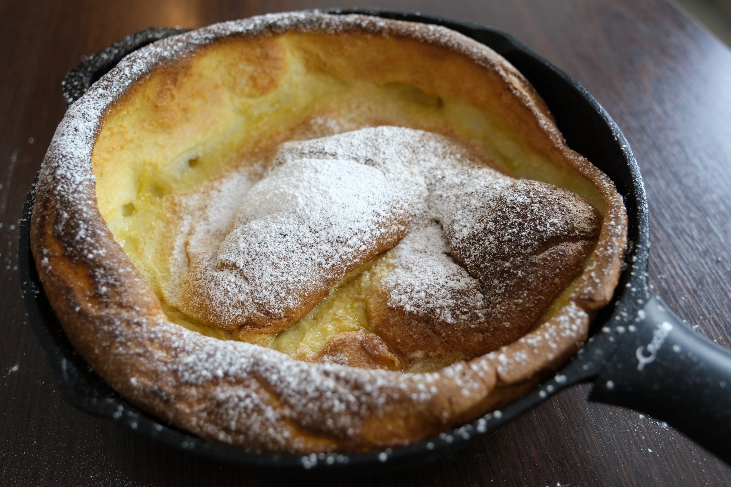 Dutch Baby in Cast Iron Skillet