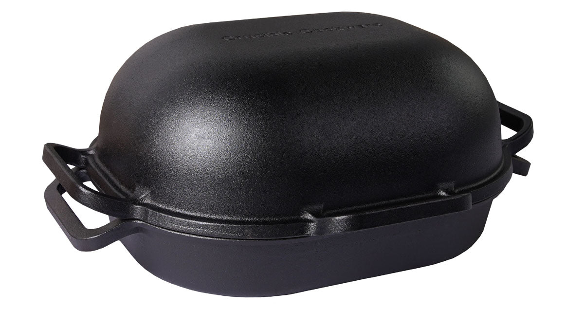 Introducing the Direct-mart Extra-Large Cast Iron Bread Pan with 6 Loop Handles