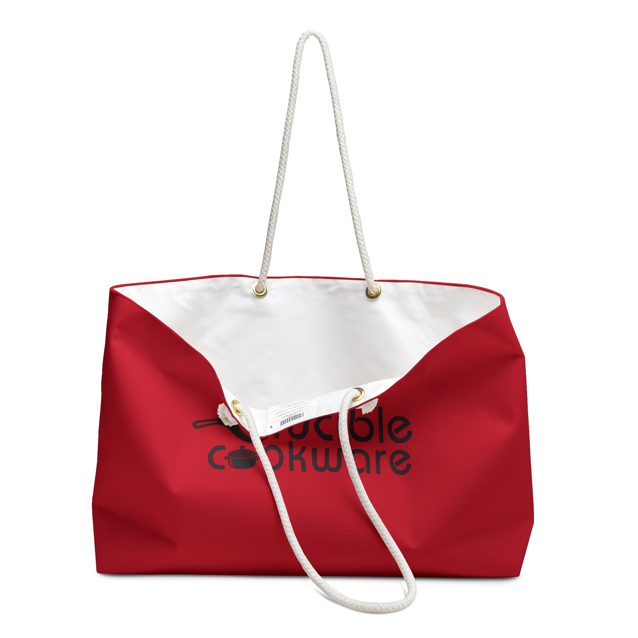 Direct-mart Weekender Bag - Stylish Red Tote for Weekend Getaways, Cooking Enthusiasts, and Everyday Use
