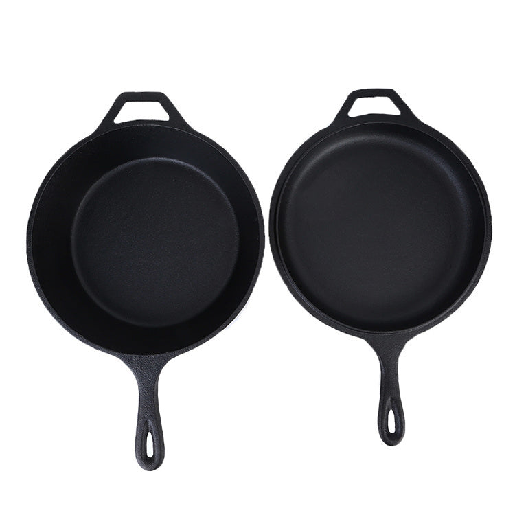 Cast Iron Skillet (EXTRA DEEP) - 10.25"-Inch (26 cm) with Skillet Lid, Frying Pans + Silicone Handle Holder Covers - Oven Safe Cookware - Indoor/Outdoor Use - Use on any Stovetop, Grill, Induction Safe