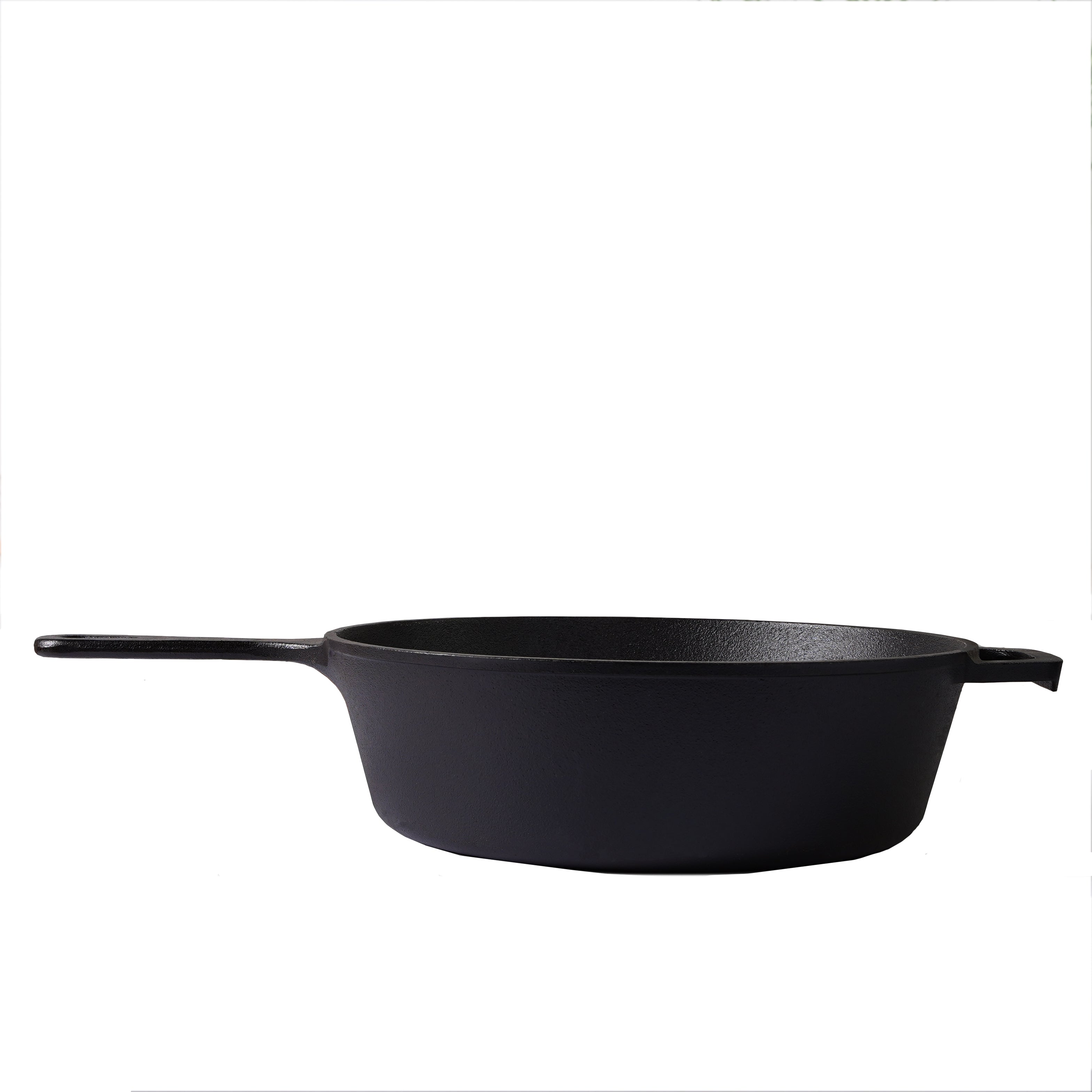 Cast Iron Skillet (EXTRA DEEP) - 10.25"-Inch (26 cm) with Skillet Lid, Frying Pans + Silicone Handle Holder Covers - Oven Safe Cookware - Indoor/Outdoor Use - Use on any Stovetop, Grill, Induction Safe
