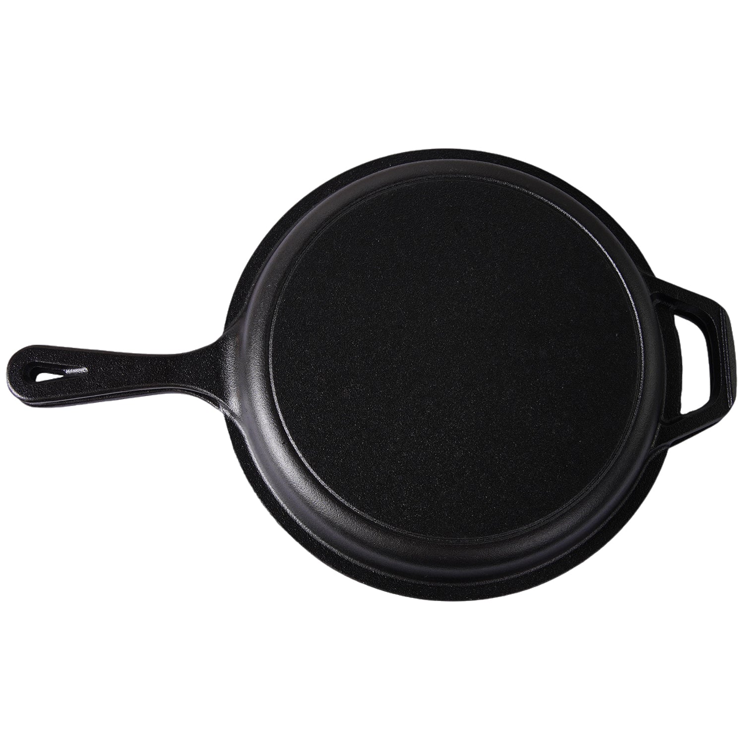 Cast Iron Skillet (EXTRA DEEP) - 10.25"-Inch (26 cm) with Skillet Lid, Frying Pans + Silicone Handle Holder Covers - Oven Safe Cookware - Indoor/Outdoor Use - Use on any Stovetop, Grill, Induction Safe