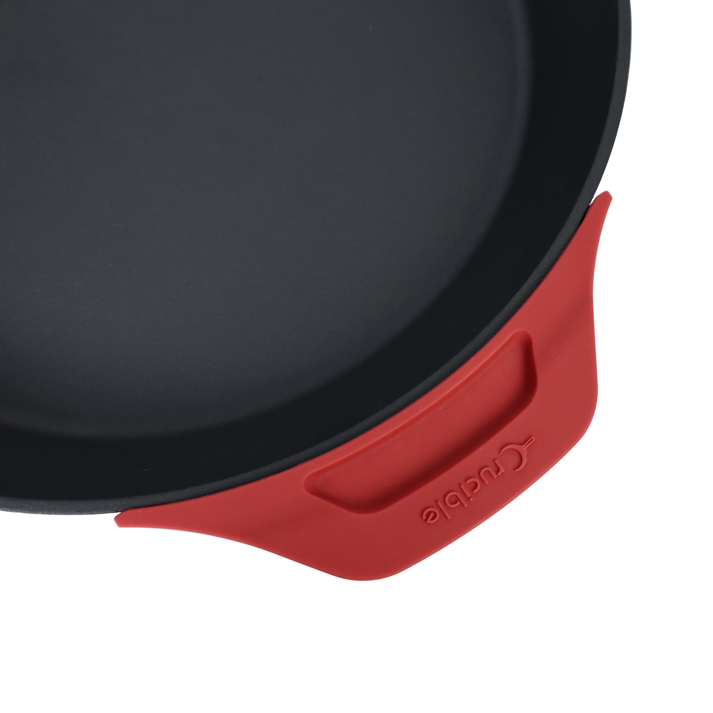 15.75-Inch (40 cm) Cast Iron Skillet Set with Dual Loop Handles, Frying Pan, Silicone Potholders