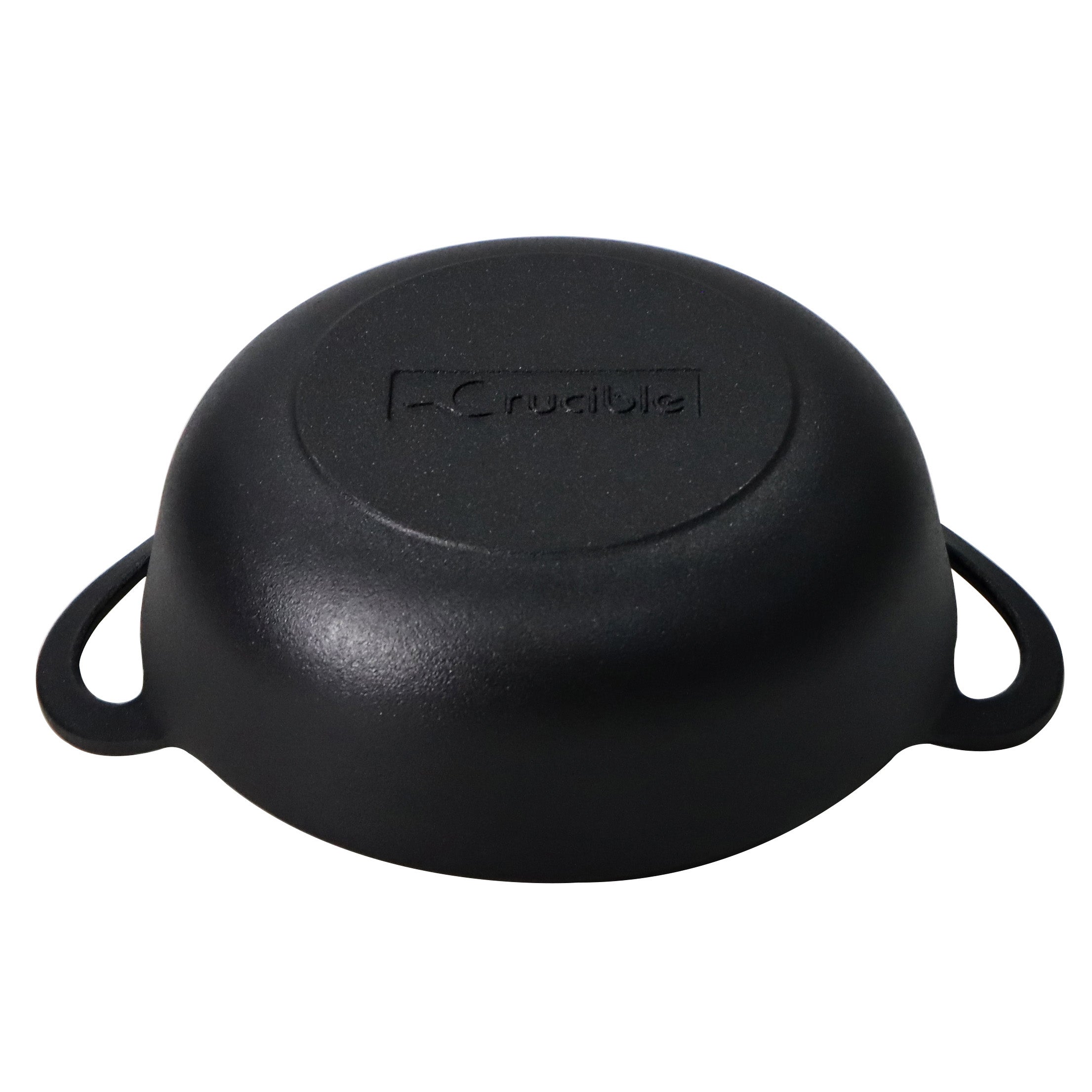 Cast Iron Balti Casserole with a Glass Lid, 3 Quart (2,83 litre) Cast Iron Pot