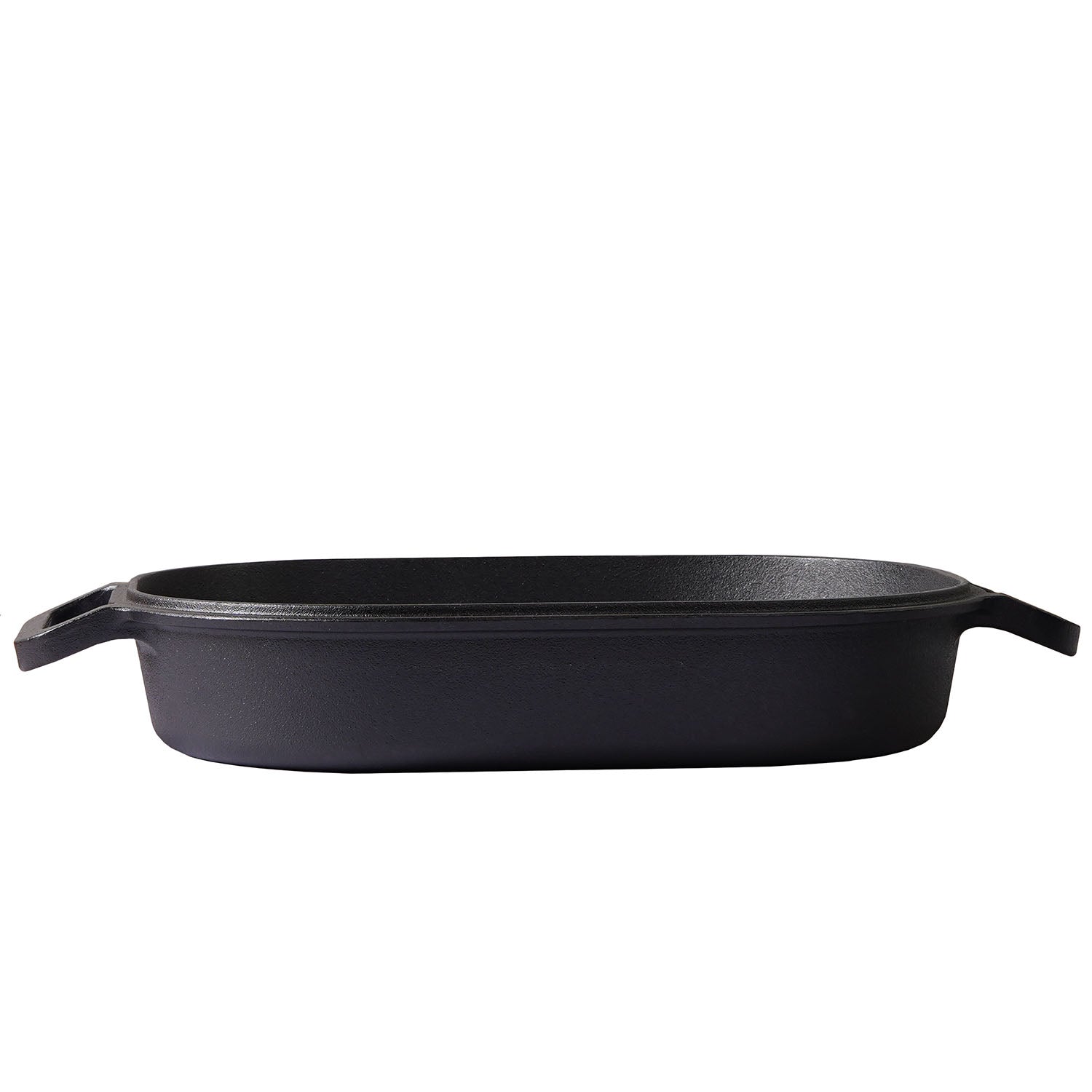 Cast Iron Bread Pan, Sour Dough Artisan Bread Oven – Extra Large – 6 Loop Handles – Deep Lid for Steam Baking