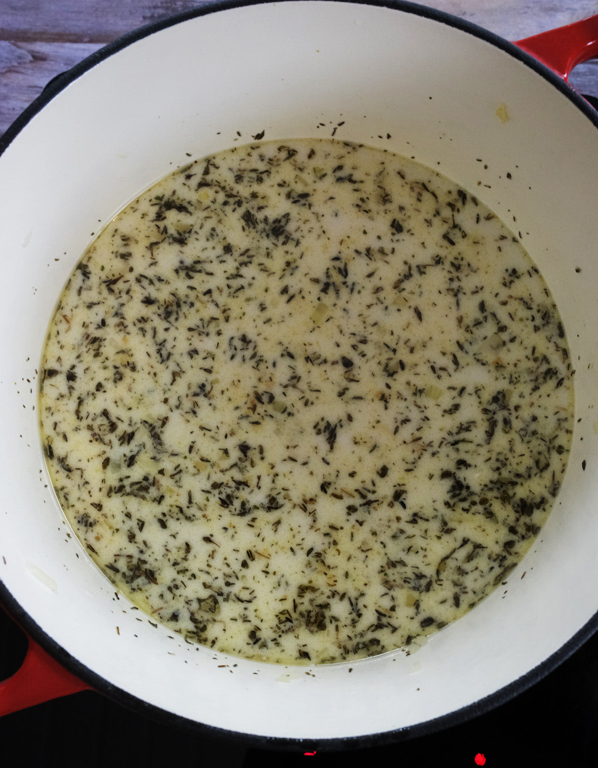 Enameled Cast Iron Dutch Oven Pot, Cocotte, Casserole Dish - Round Red 10.23" (26 cm)