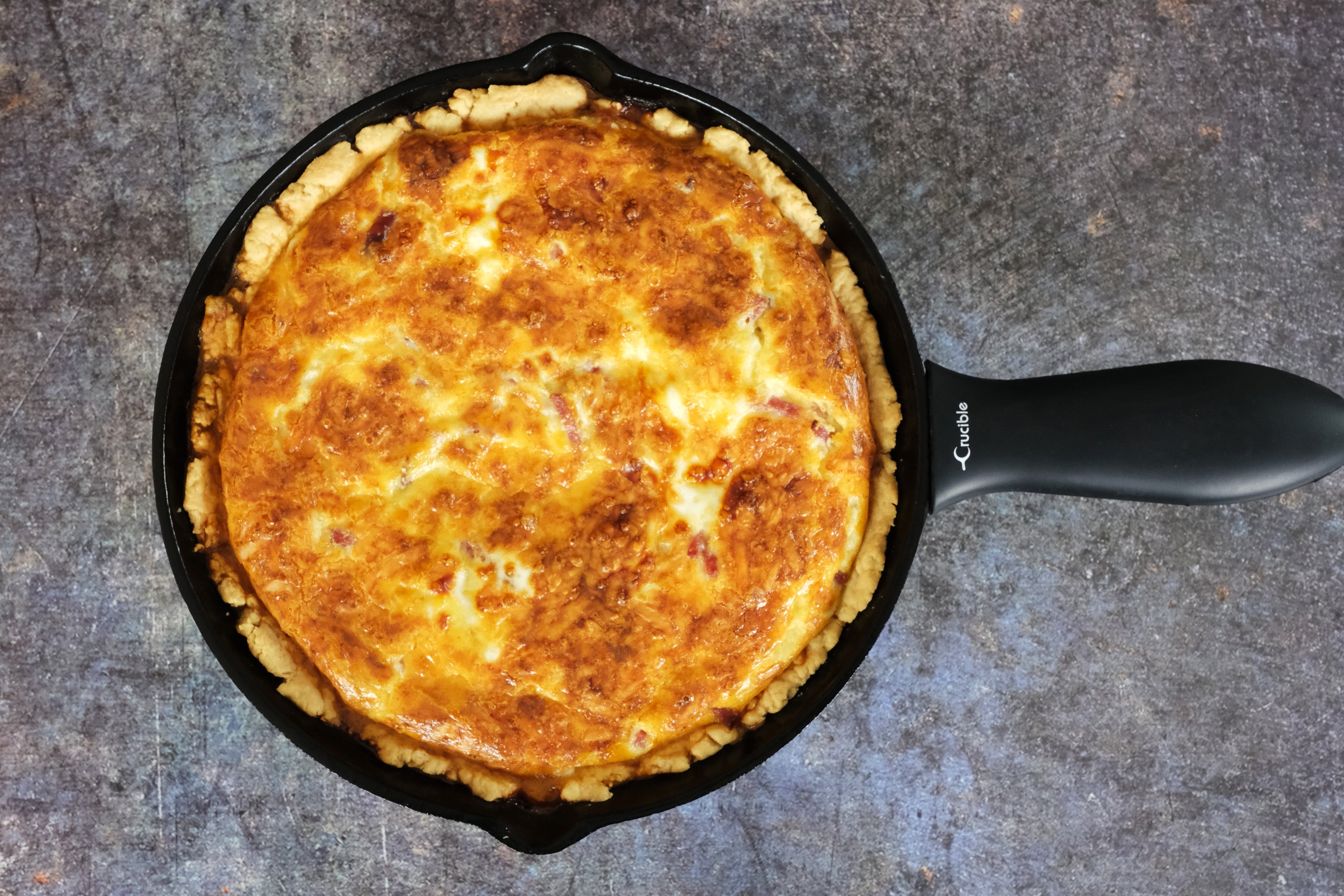 Silicone Potholders (2-Pack Combo Black) for Cast Iron Skillets