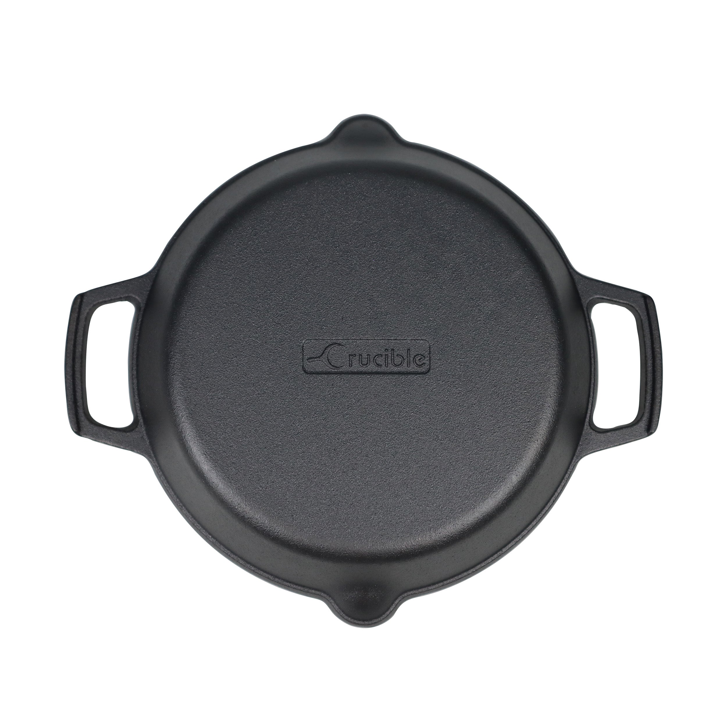 10.25-Inch/26 cm Cast Iron Skillet Set with Dual Loop Handles, Frying Pan, Silicone Potholders