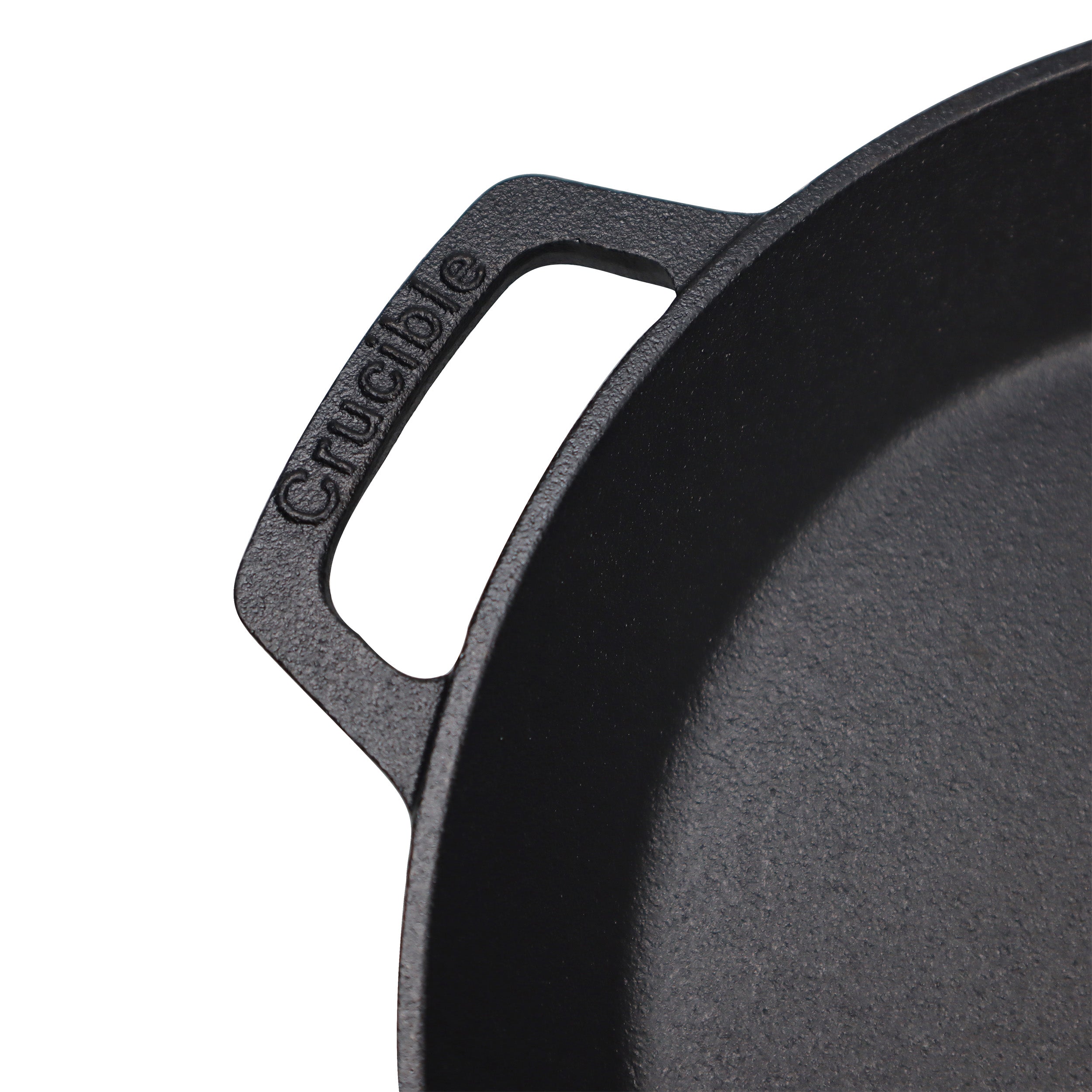 12-Inch (30 cm) Cast Iron Skillet Set with Dual Loop Handles, Frying Pan, Silicone Potholders