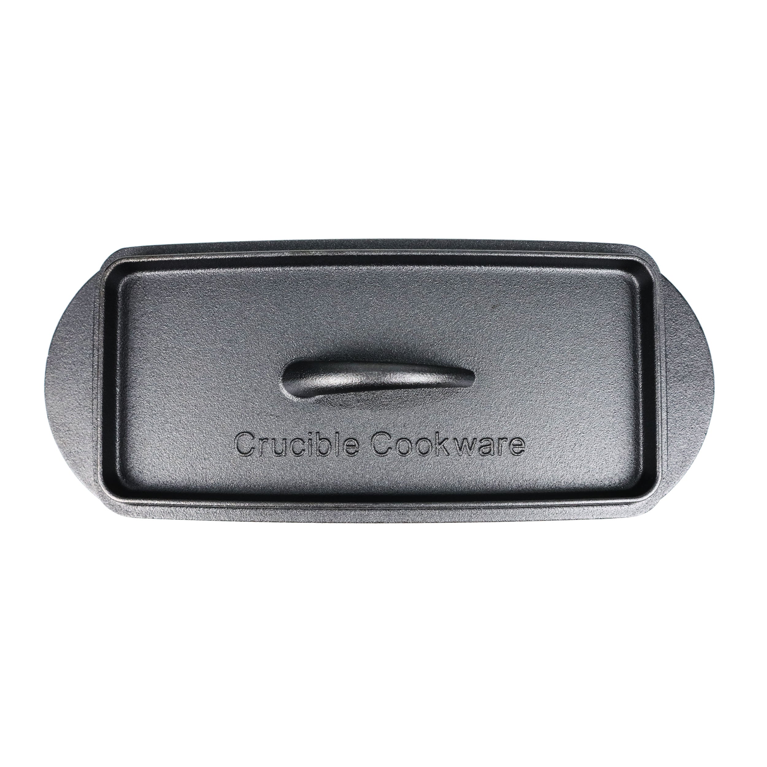 Cast Iron Bread Pan with Lid – Oven Safe Form for Baking and Cooking - Loaf Pan