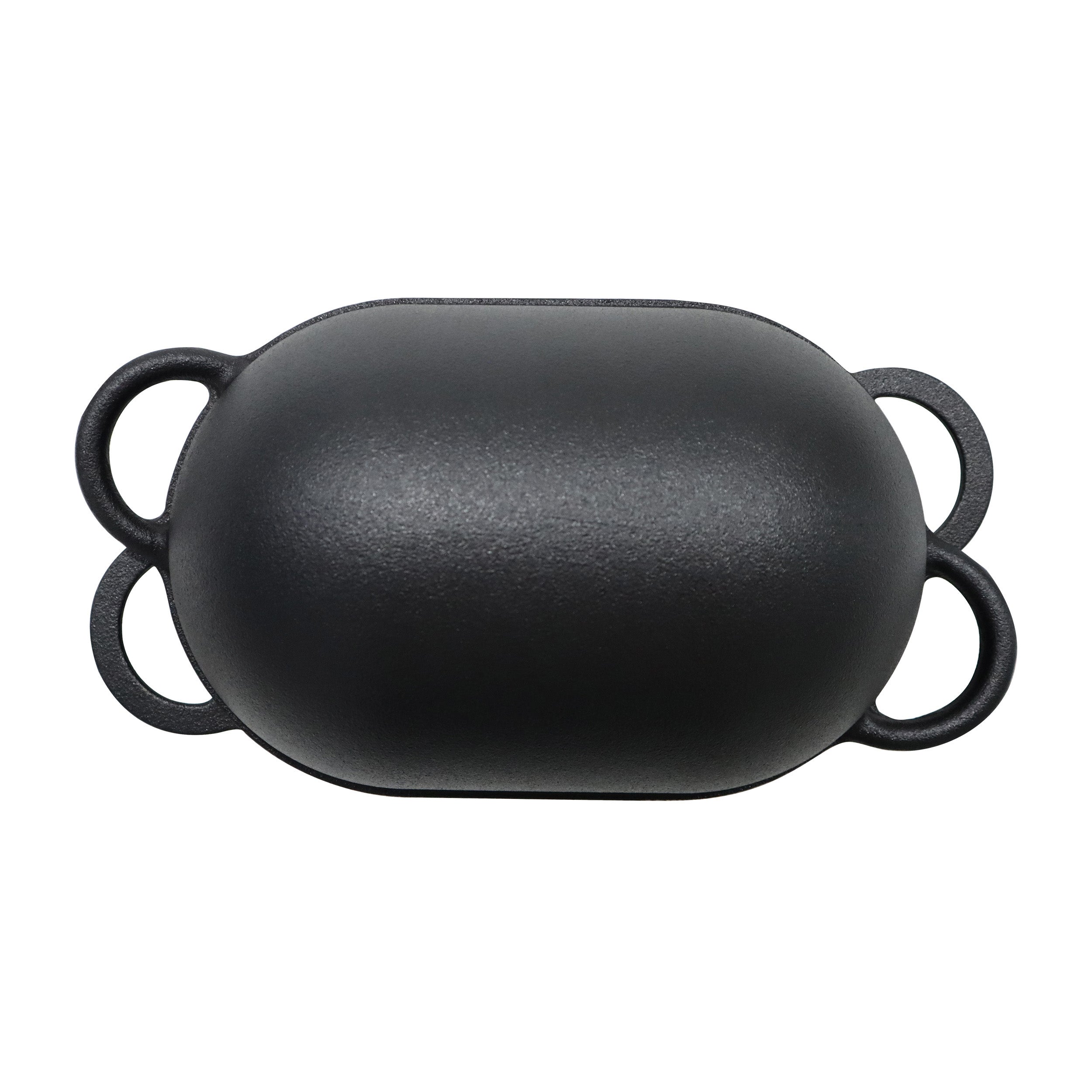 Cast Iron Bread Pan with Lid – Oven Safe Form for Baking, Artisan Bread Kit - Loaf Pan