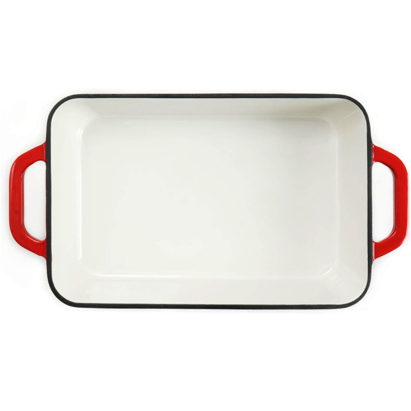 Enameled cast iron coasting pan baking dish from Direct-mart for sale online