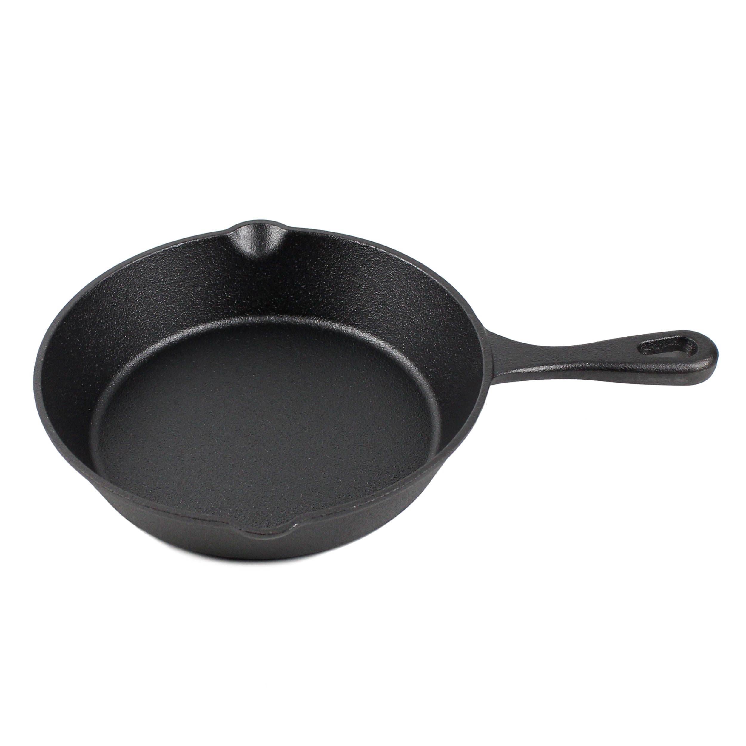 Cast Iron Skillet Set (8-Inch/20cm), Silicone potholder, Glass Lid, Cast Iron Cleaner, Scraper