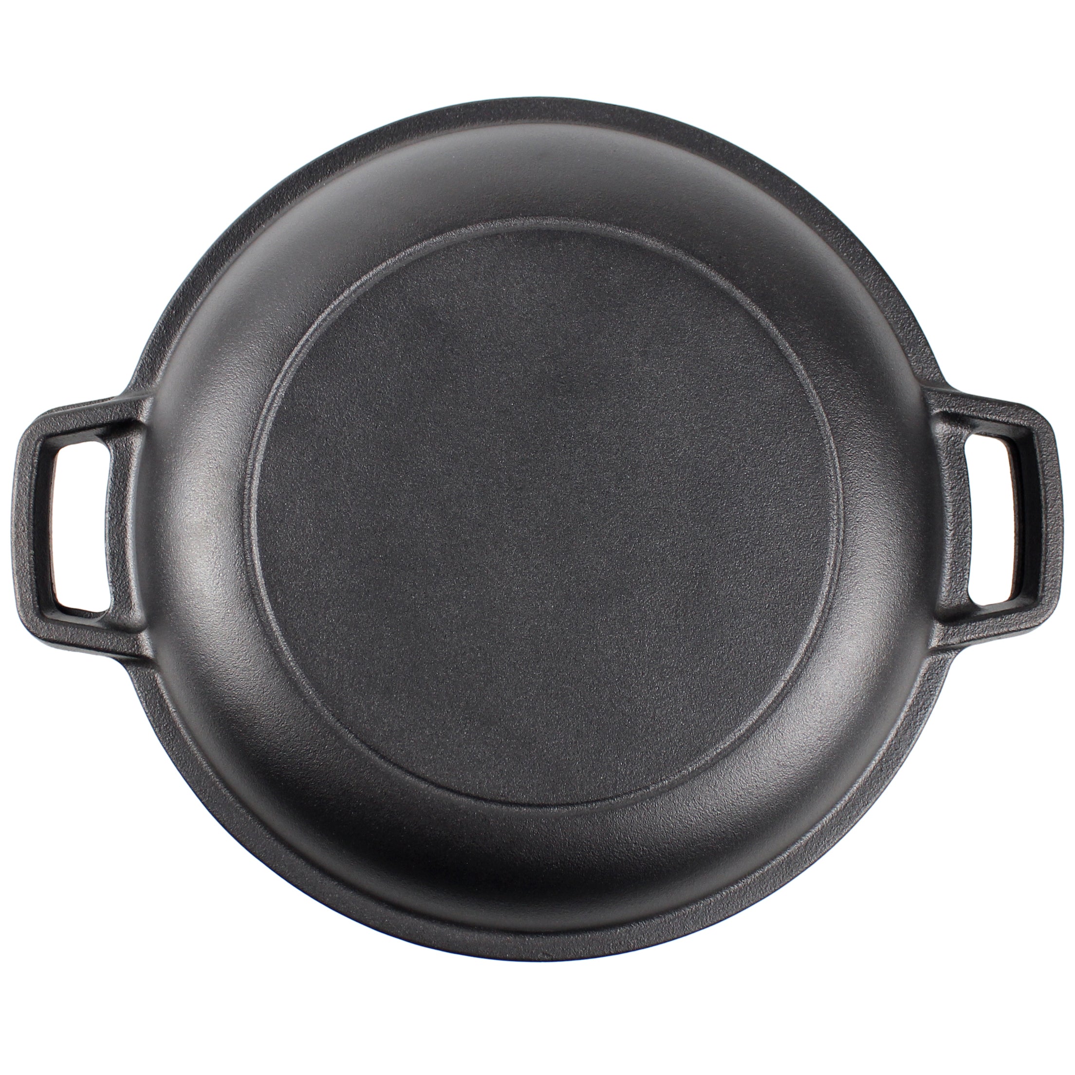 Cast Iron Dutch Oven with Skillet Lid - 10.23” (26 cm) Diameter, 4.8 L