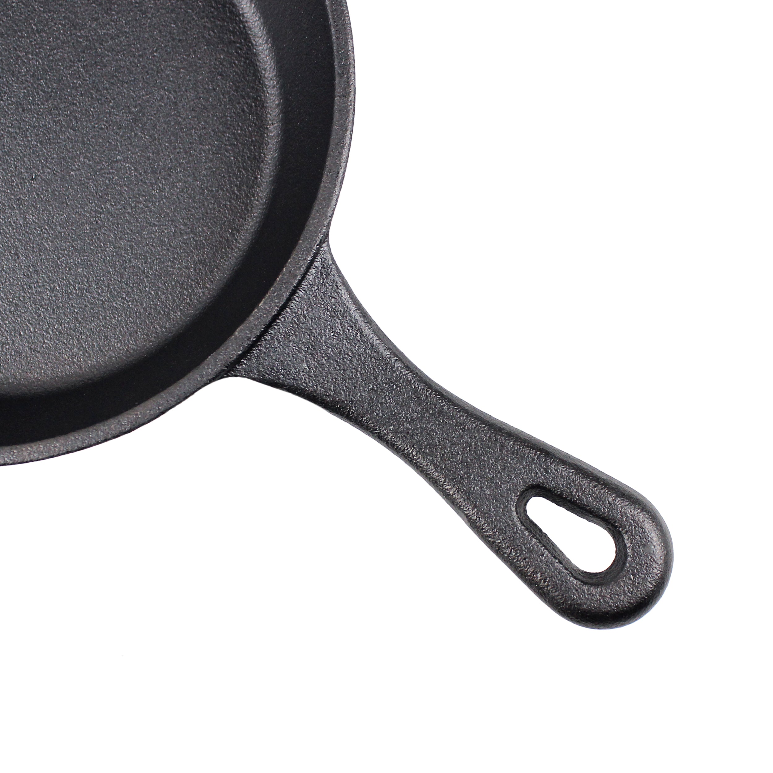 6"-Inch (15 cm) Cast Iron Skillet Set of 2 with 2 Silicon Handle Holder Grips