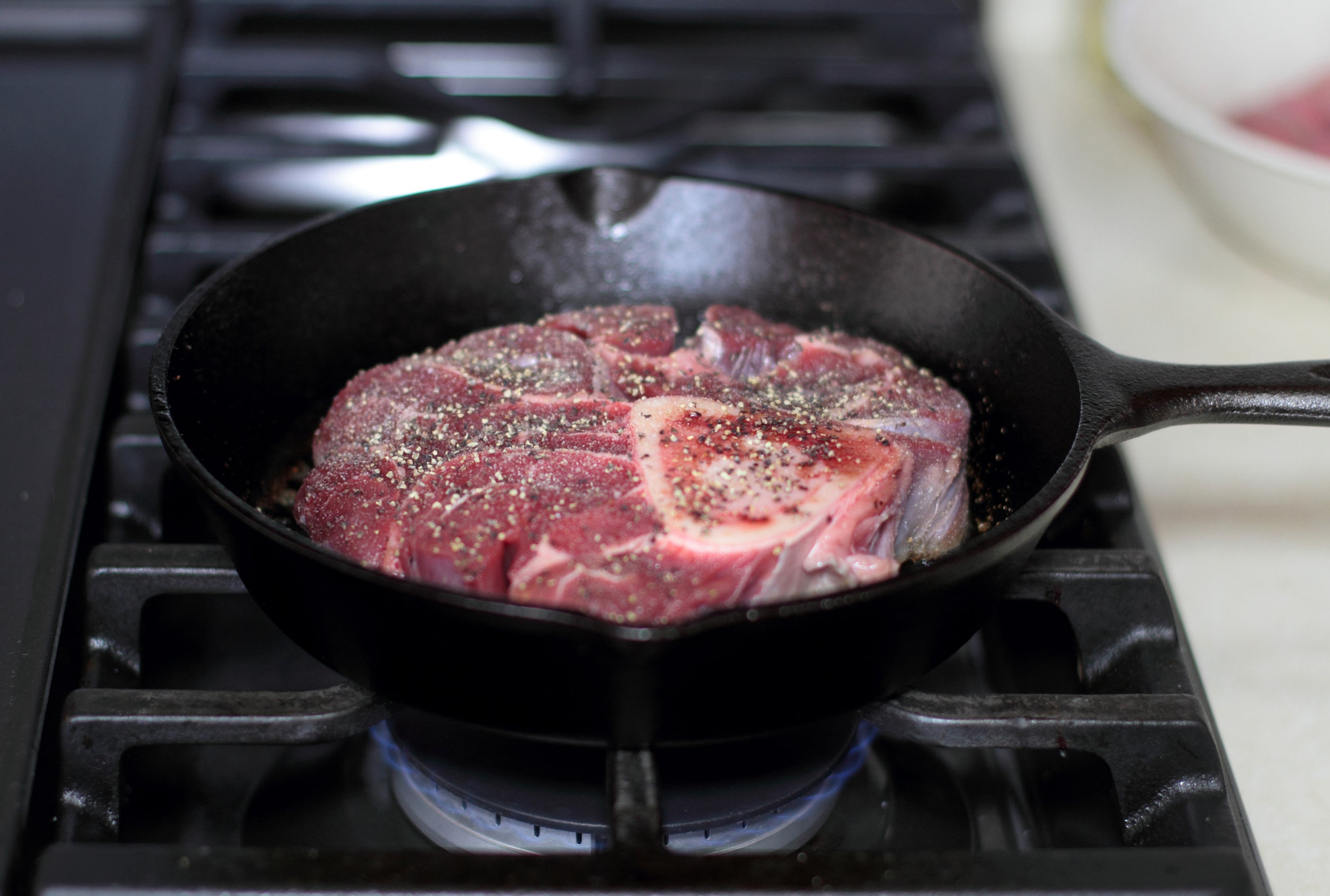 Cast Iron Skillet Set (8-Inch/20cm), Silicone potholder, Glass Lid, Cast Iron Cleaner, Scraper