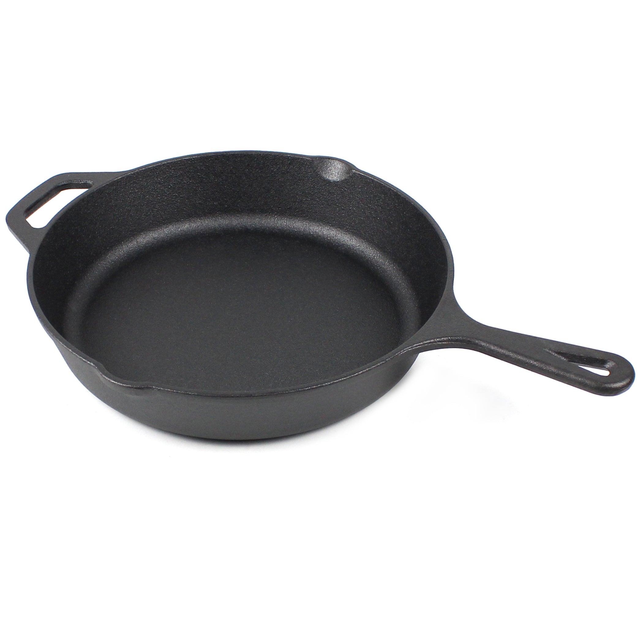 10.25-Inch/26 cm Cast Iron Skillet Set, Silicone Handle Holders, Glass Lid, Cast Iron Cleaner, Scraper