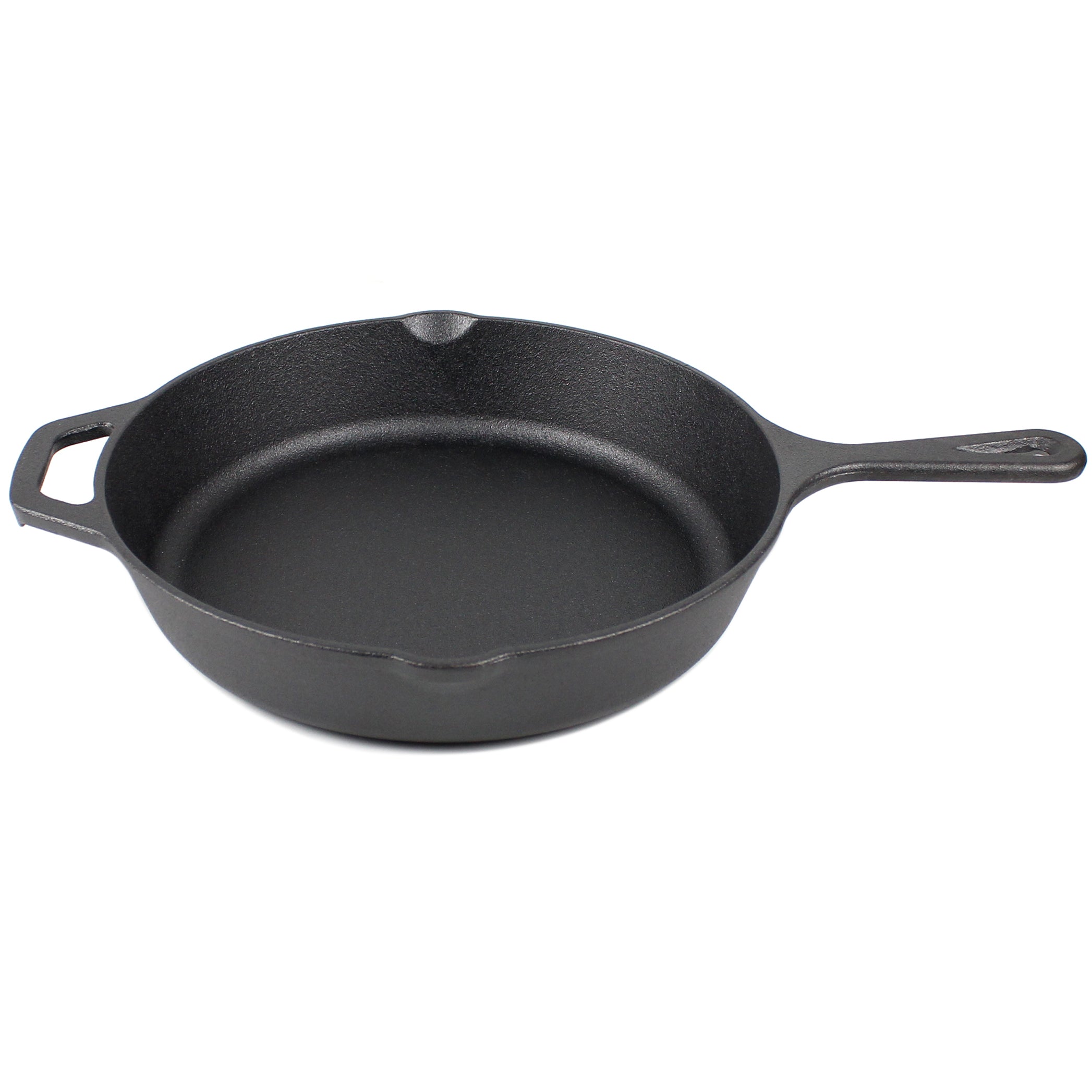 10.25-Inch/26 cm Cast Iron Skillet Set, Silicone Handle Holders, Glass Lid, Cast Iron Cleaner, Scraper
