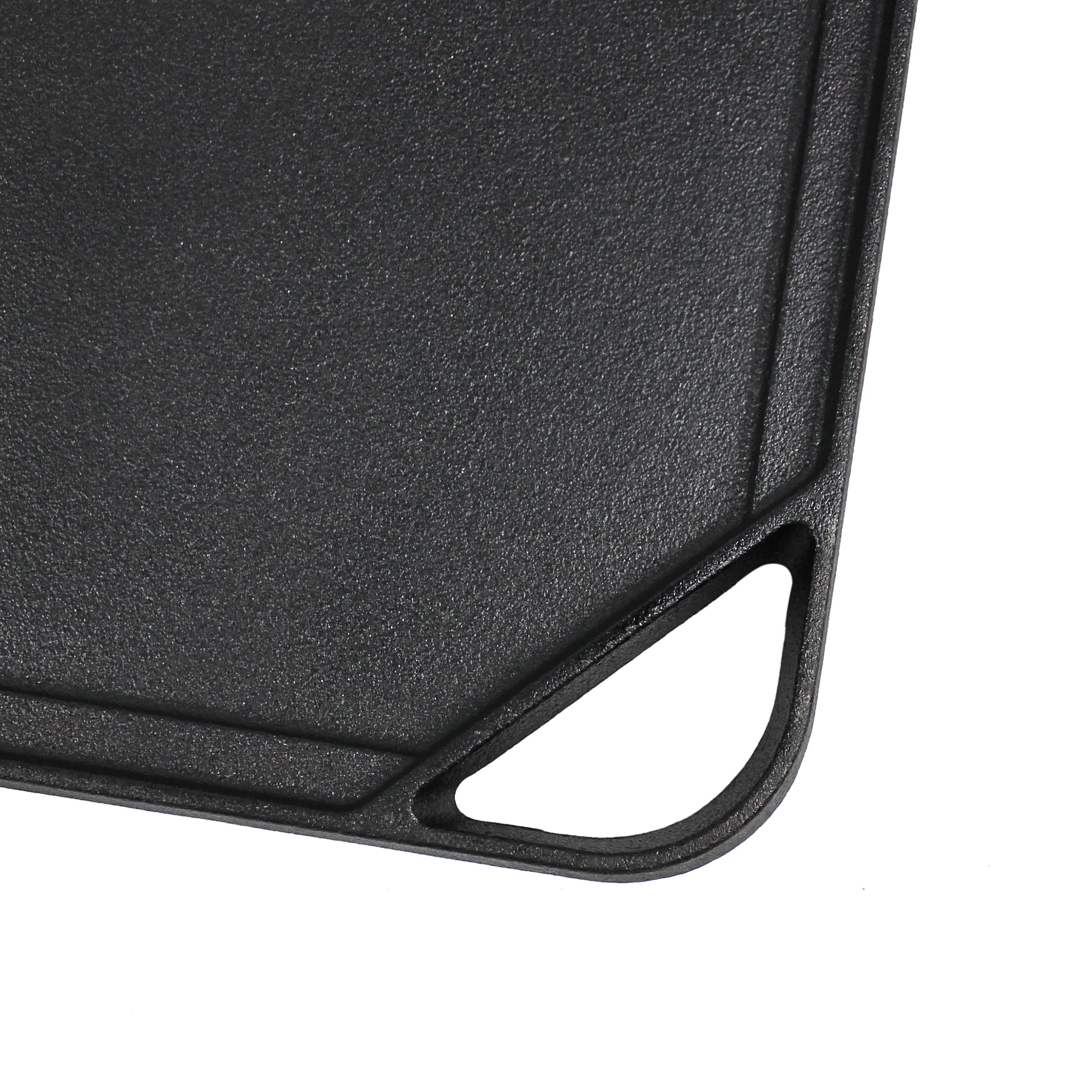 Cast Iron Griddle (10.63" by 10.63"/27 cm x 27 cm), Reversible, Grill and Griddle Combo Pan