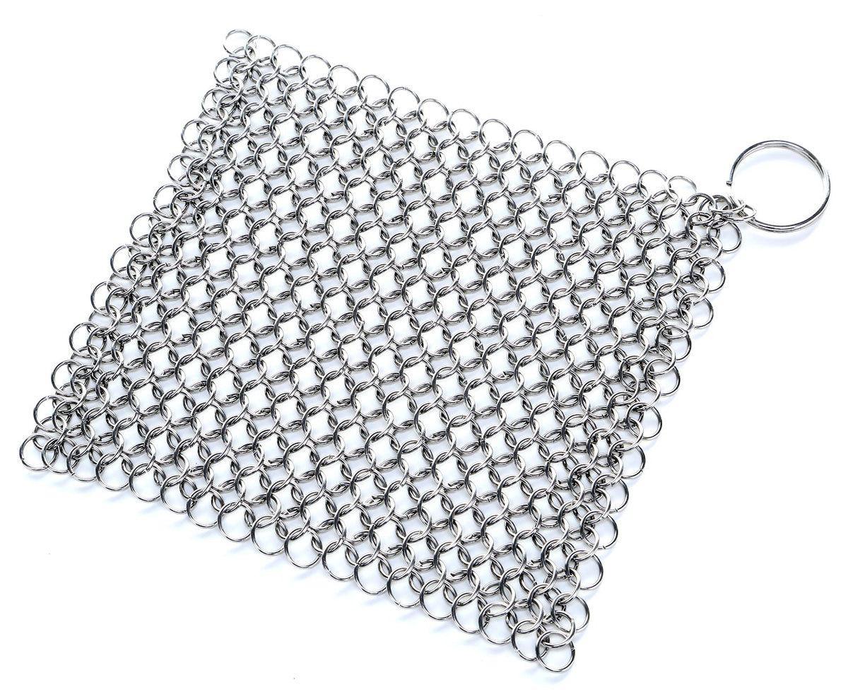 12-Inch (30,5 cm) Cast Iron Skillet Set, Silicone Handle Holders, Glass Lid, Cast Iron Cleaner, Scraper