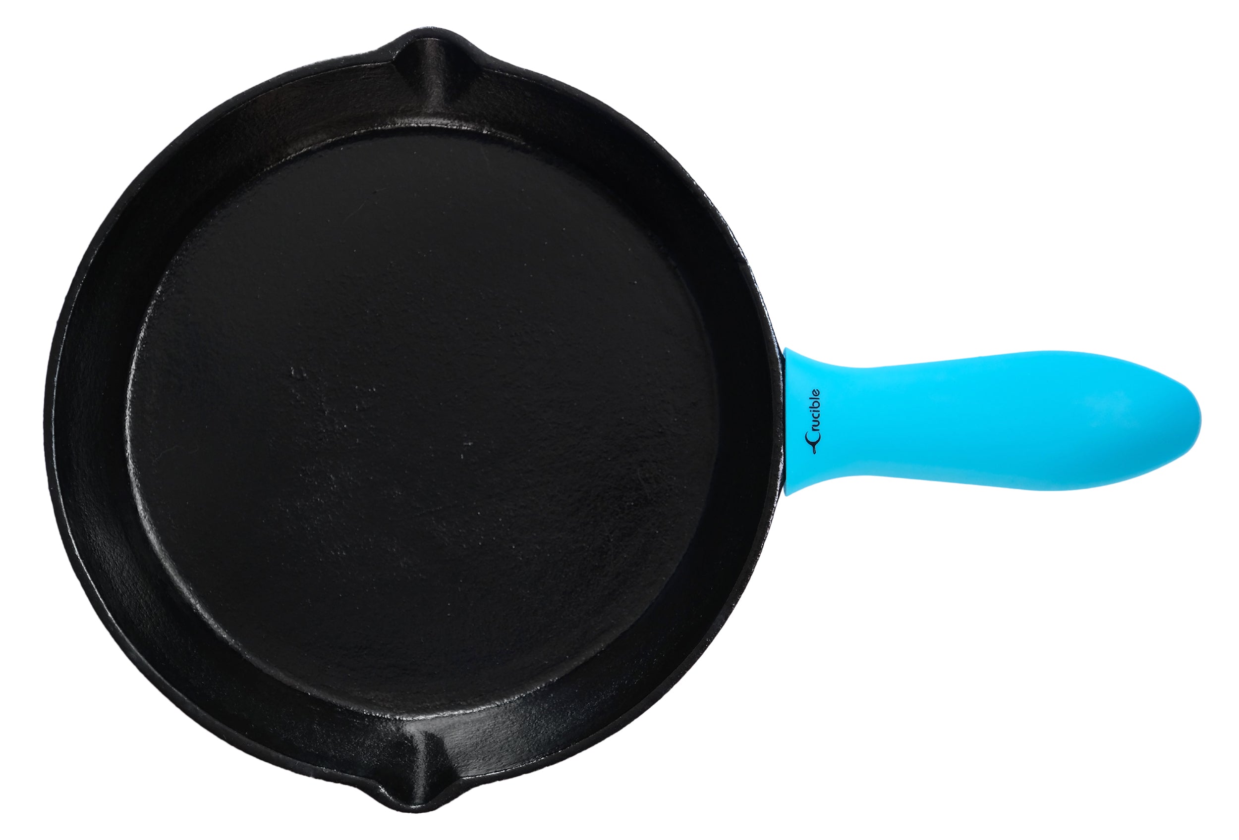 Silicone Hot Handle Holder + Assist Holder, Potholder (2-Pack Turquoise) - Sleeve Grip, Handle Cover