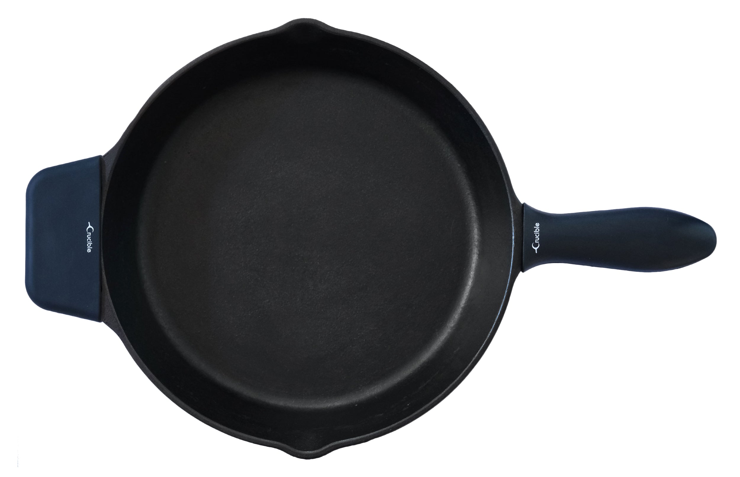 Silicone Potholders (7-Pack Mix Black) for Cast Iron Skillets and more