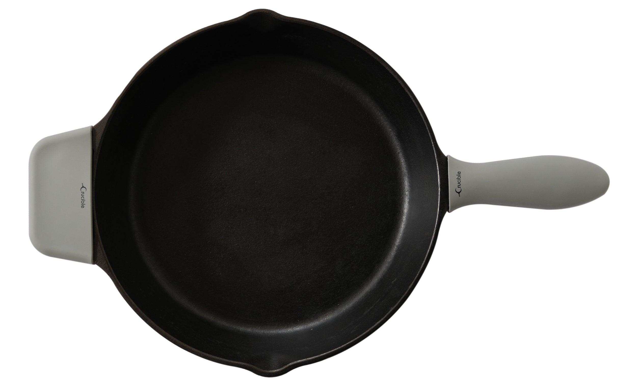 Silicone Potholders (3-Pack Mix Grey) for Cast Iron Skillets