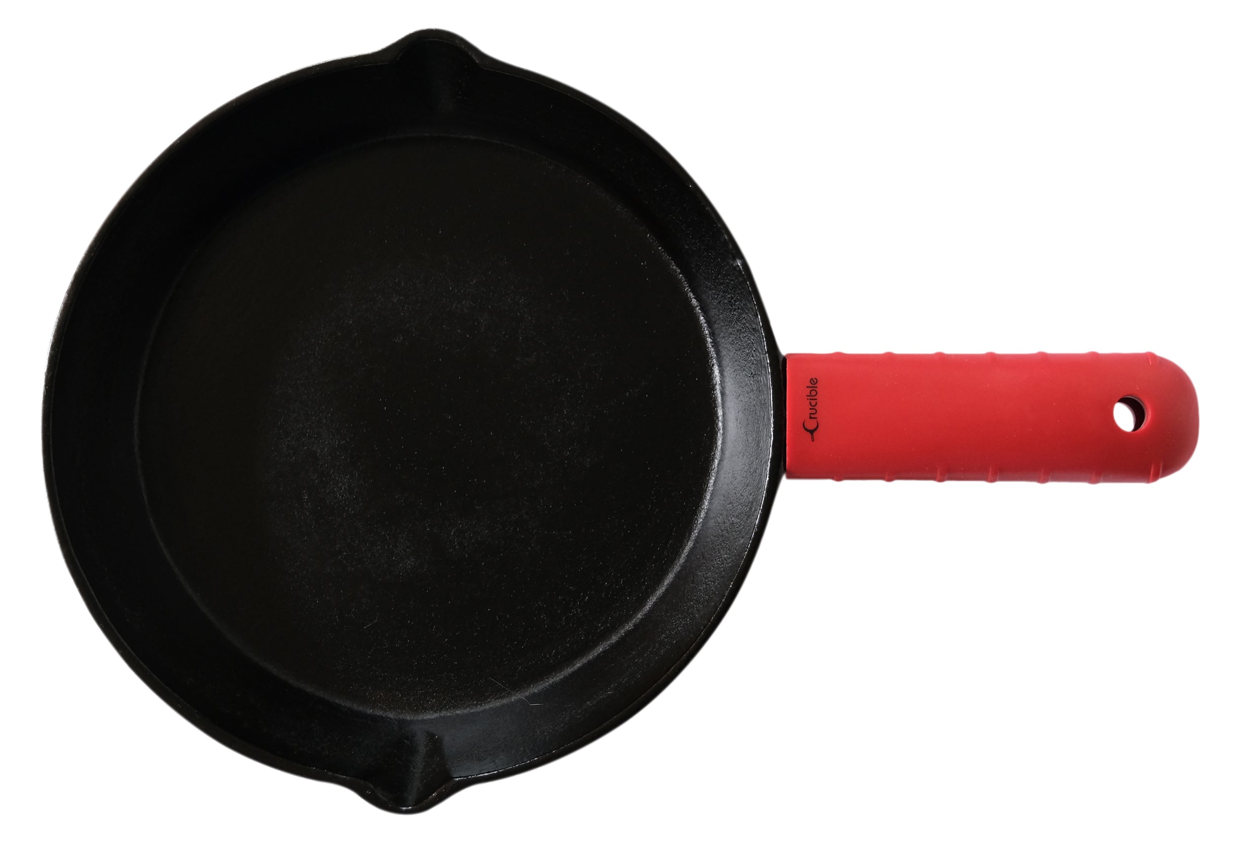 Silicone Potholder (Extra Thick Red) for Cast Iron Skillets and more