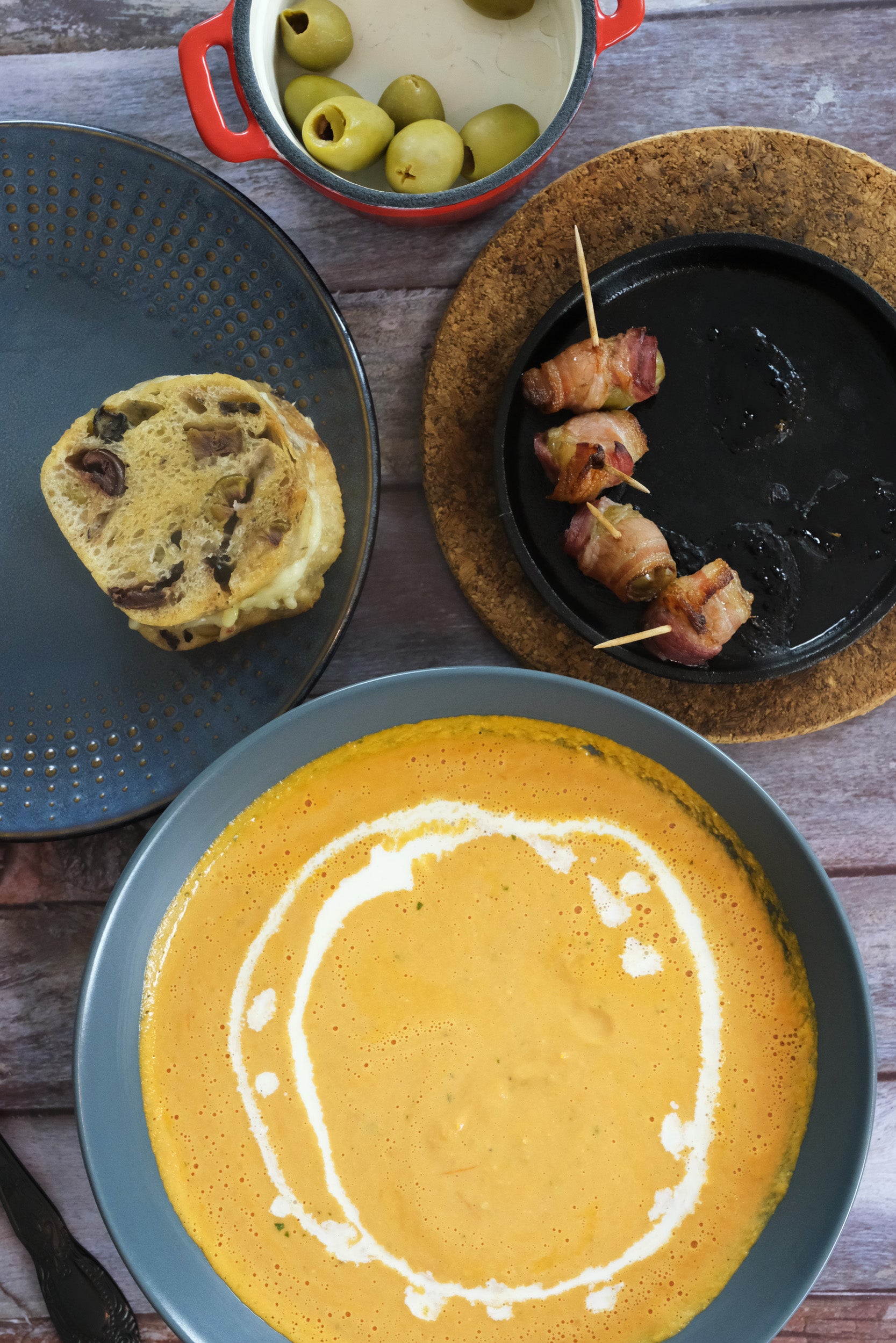 Enameled Cast Iron Dutch Oven, Cocotte (Small) - 4" (10 cm) Diameter - Round Red