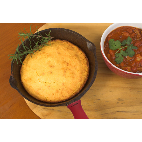 Silicone Potholders (3-Pack Mix Red) for Cast Iron Skillet