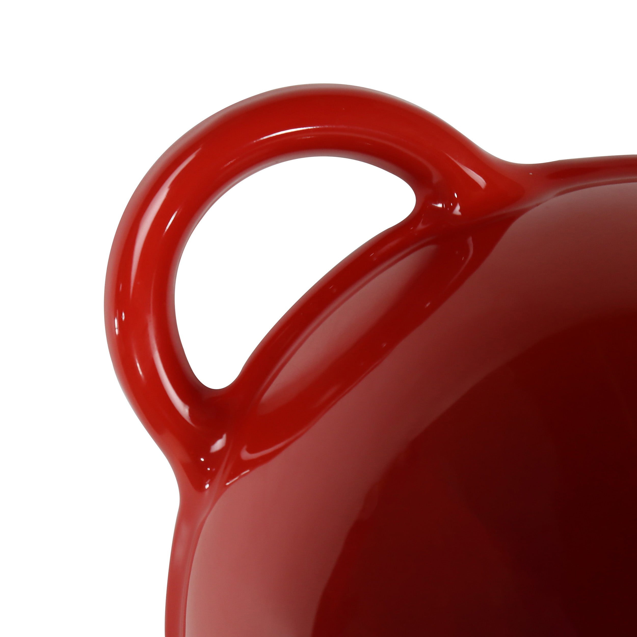 Enameled Cast Iron Bread Pan with Lid, Red, Oven Safe Form for Baking, Artisan Bread Kit - Loaf Pan