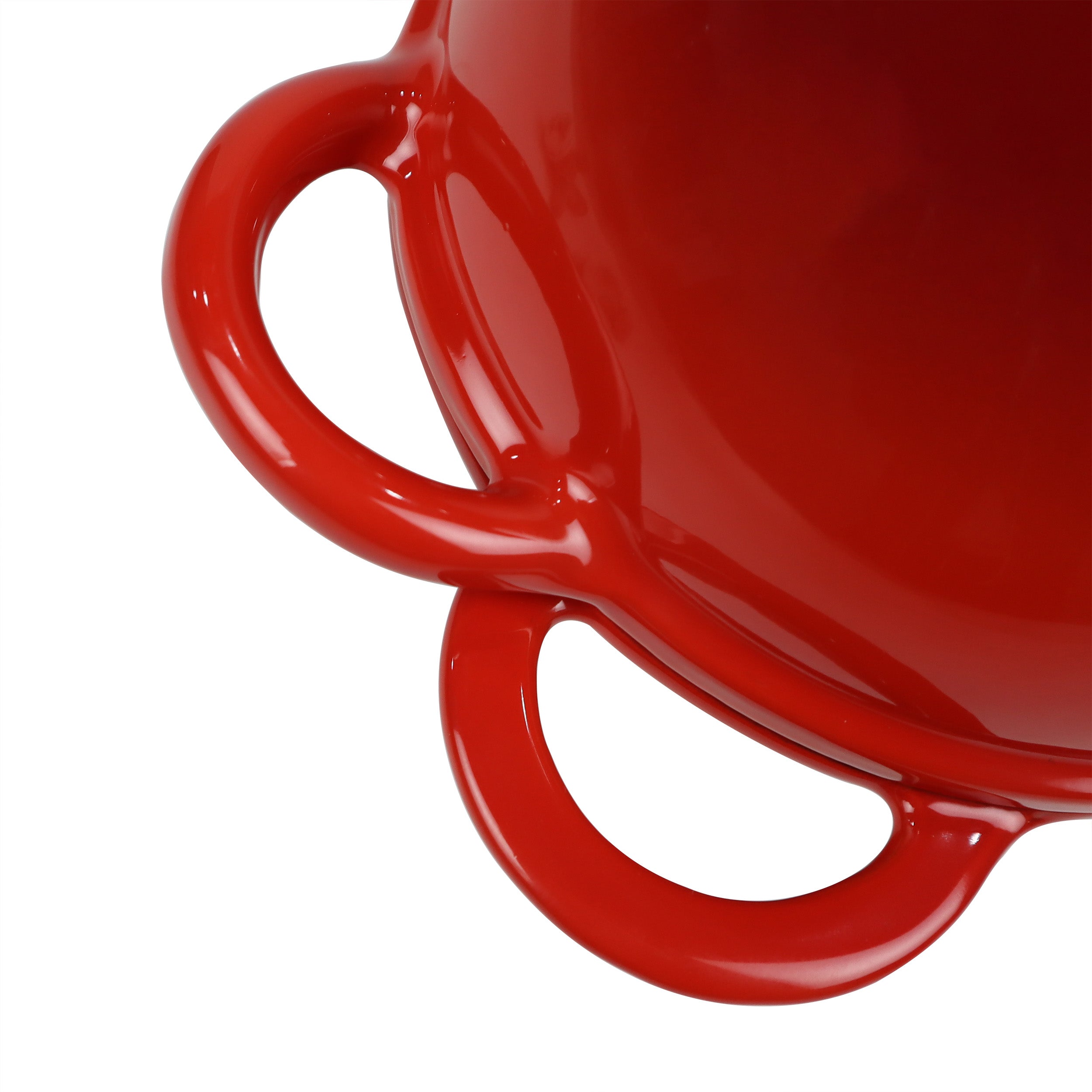 Enameled Cast Iron Bread Pan with Lid, Red, Oven Safe Form for Baking, Artisan Bread Kit - Loaf Pan