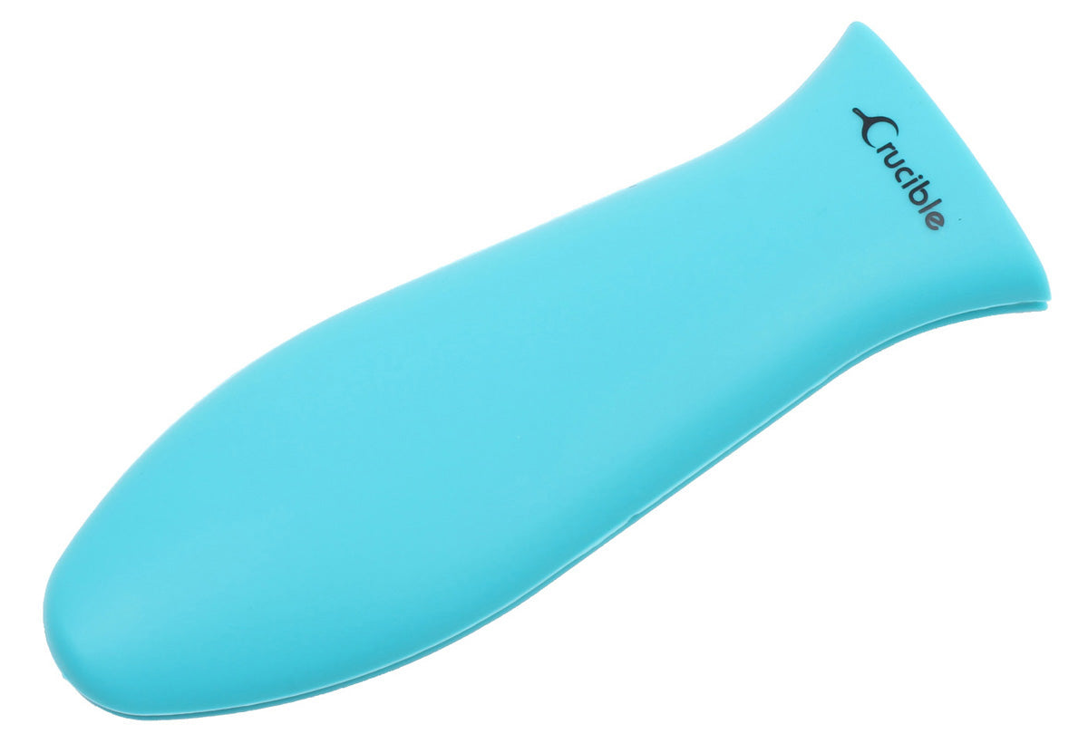 Silicone Hot Handle Holder + Assist Holder, Potholder (2-Pack Turquoise) - Sleeve Grip, Handle Cover