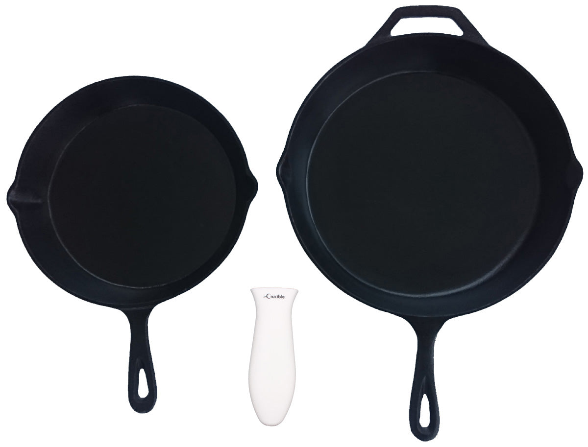 Silicone Potholder (White Large) for Cast Iron Skillets