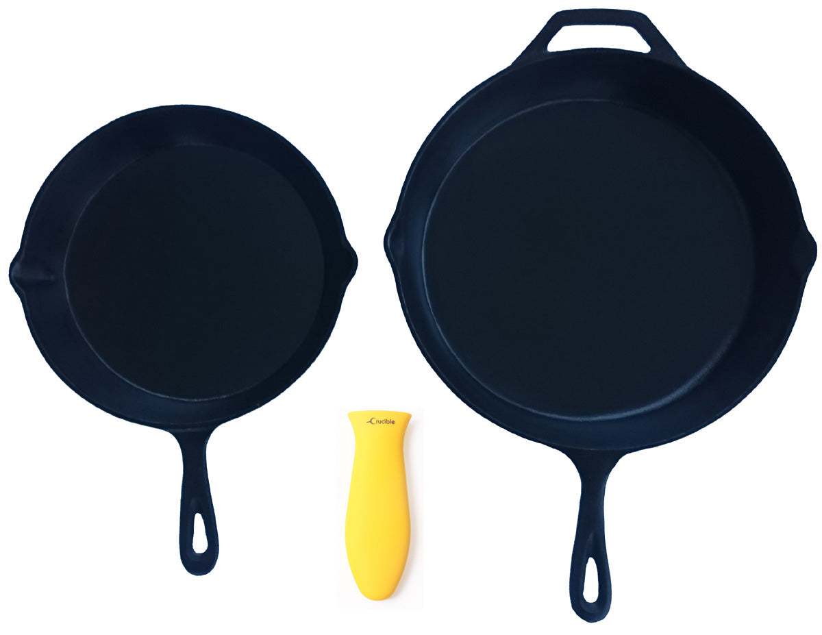 Silicone Potholder (Yellow Large) for Cast Iron Skillets