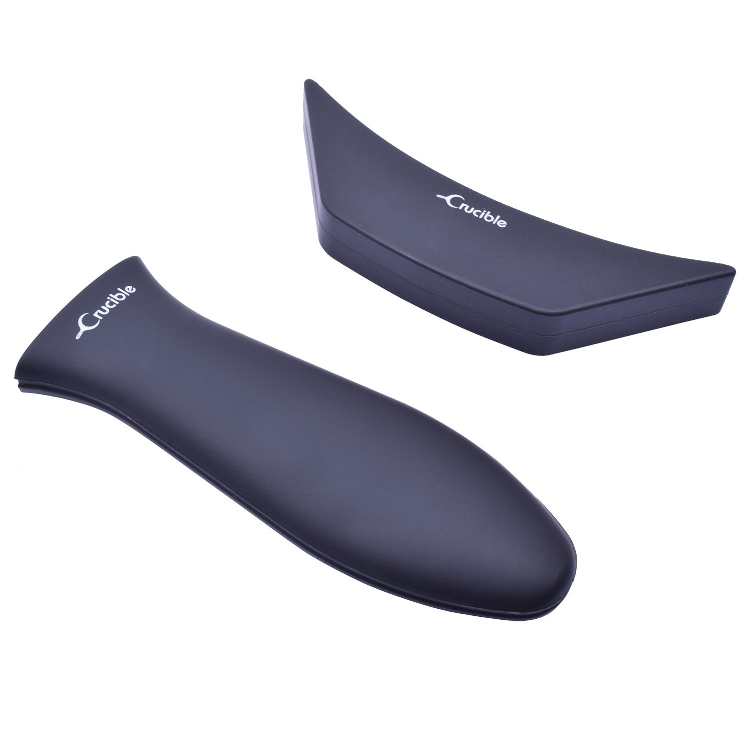 Silicone Potholders (4-Pack Combo Black) for Cast Iron Skillets