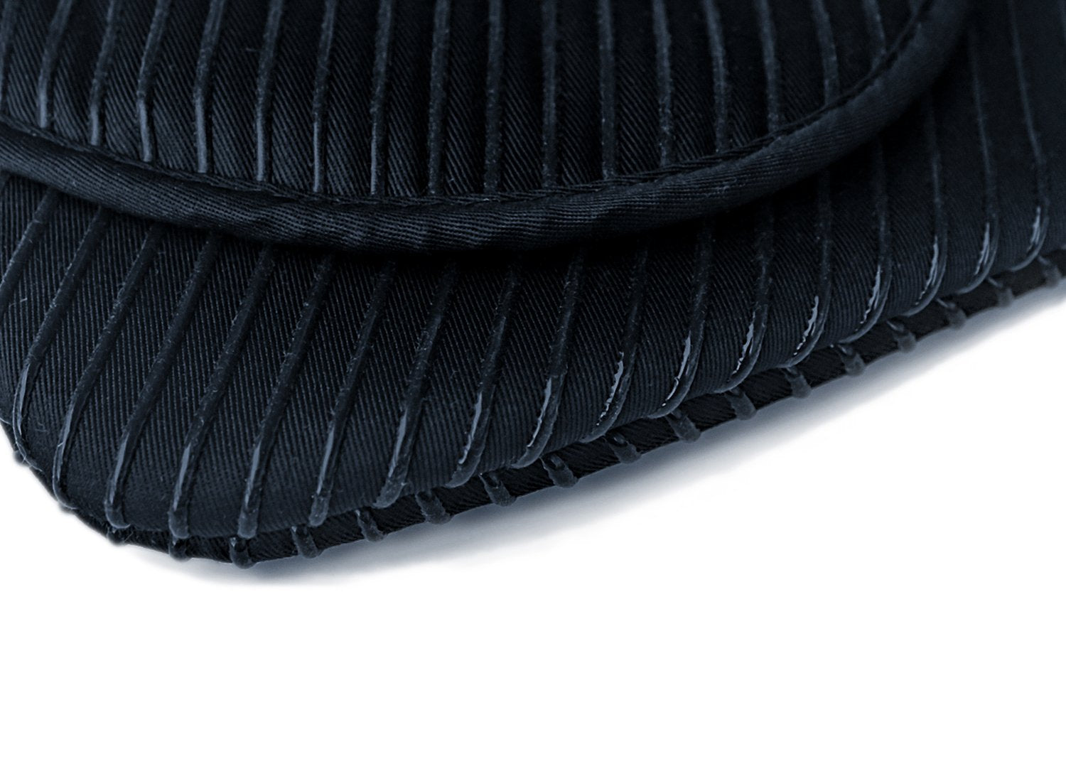 Pot Holders and Oven Mitts Gloves, 2 Potholders & 2 Hot Pads, Kitchen Linens Set - Black